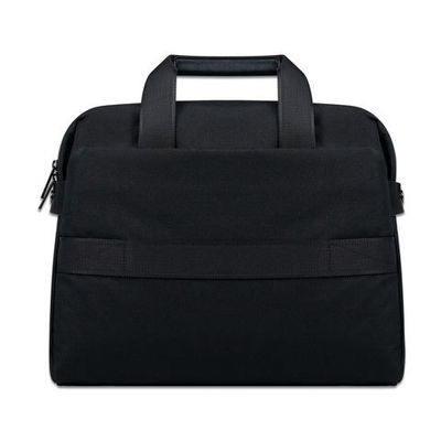 품질  Cross Body Laptop Messenger Bag With Water Resistant RPET PU Leather Material 공장