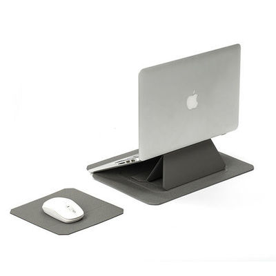 PU 가죽 노트북 가방 수갑 1.1mm Ultra Slim 스탠드 홀더